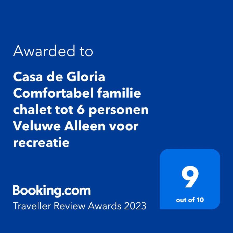 Comfortabel En Gezellig Familie Chalet Tot 6 Personen Op De Veluwe Bungalowpark De Kern Putten Exterior photo